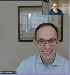 Sebastien Ronseaux was interviewed by Fiona Nielsen, CEO of o2h Technology